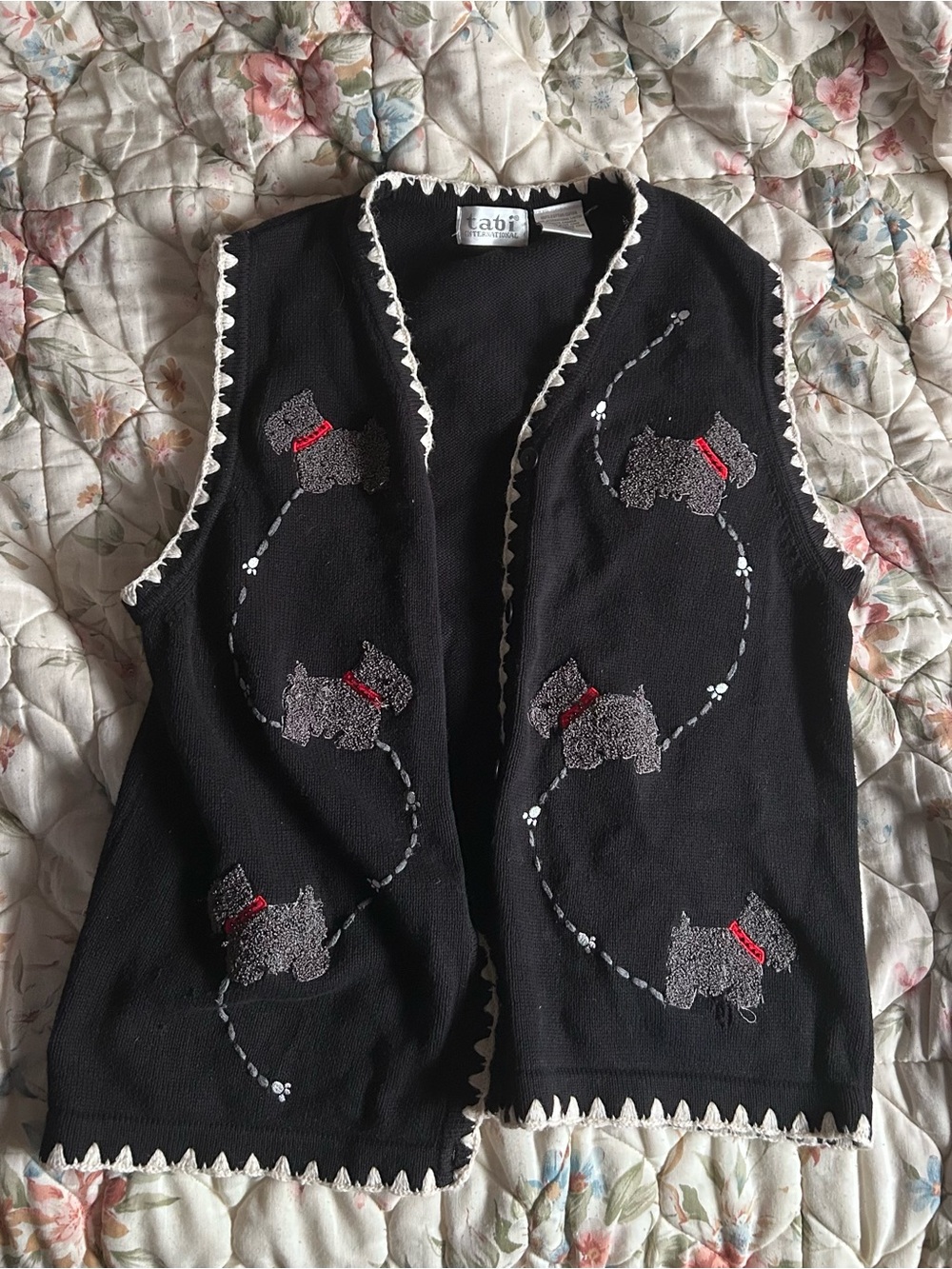 vintage dog vest